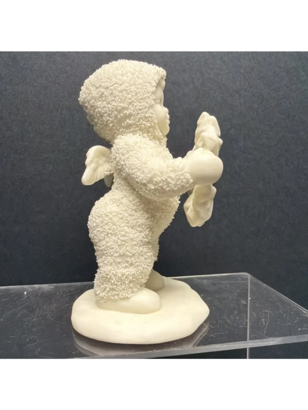 Snowbabies Figure Dept 56 “I Made This Just For You” 1995 Winter Decor 6802-0